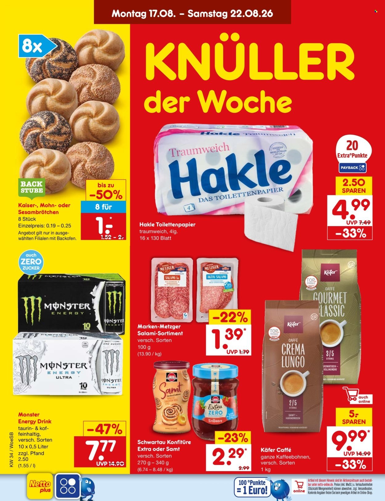 NETTO MARKEN-DISCOUNT Prospekt - Ab Montag 17.08.2026