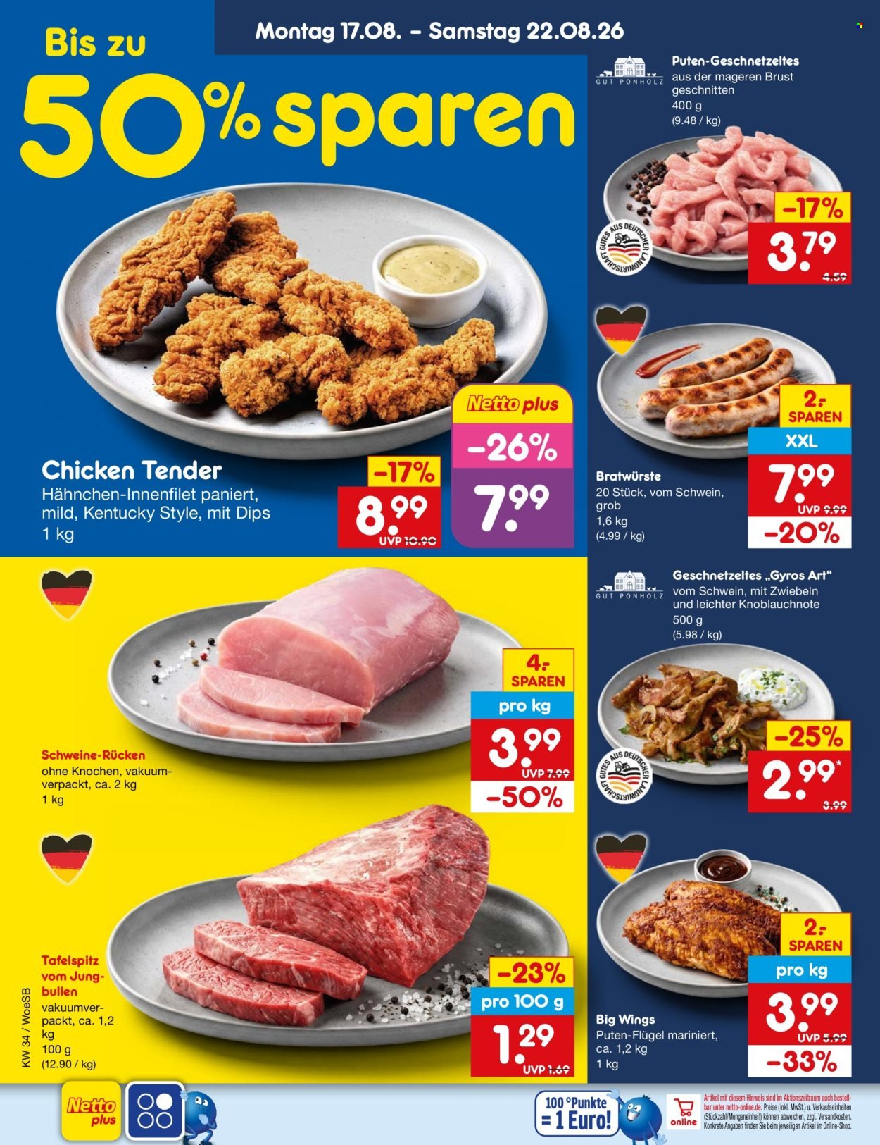 NETTO MARKEN-DISCOUNT Prospekt - Ab Montag 17.08.2026