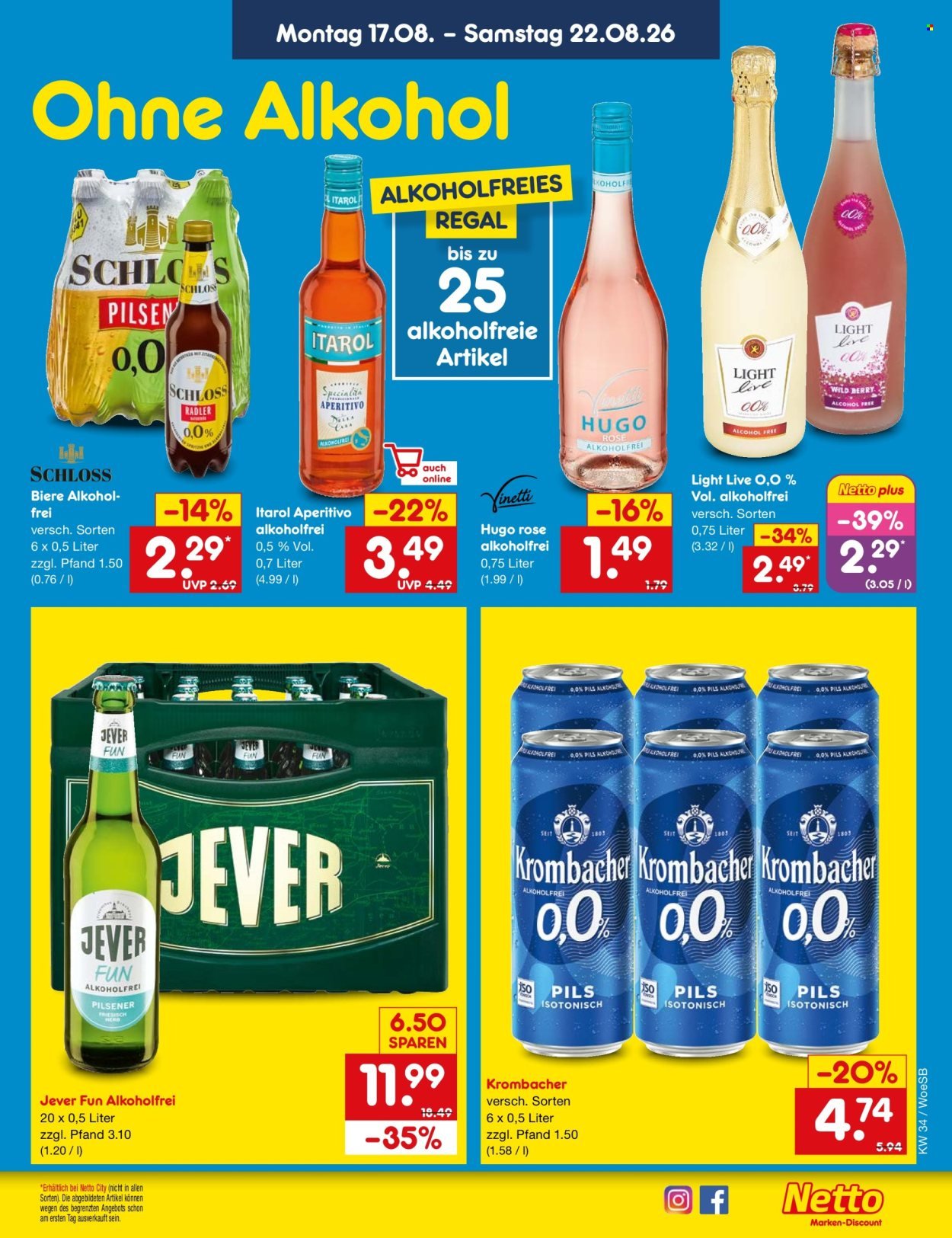 NETTO MARKEN-DISCOUNT Prospekt - Ab Montag 17.08.2026