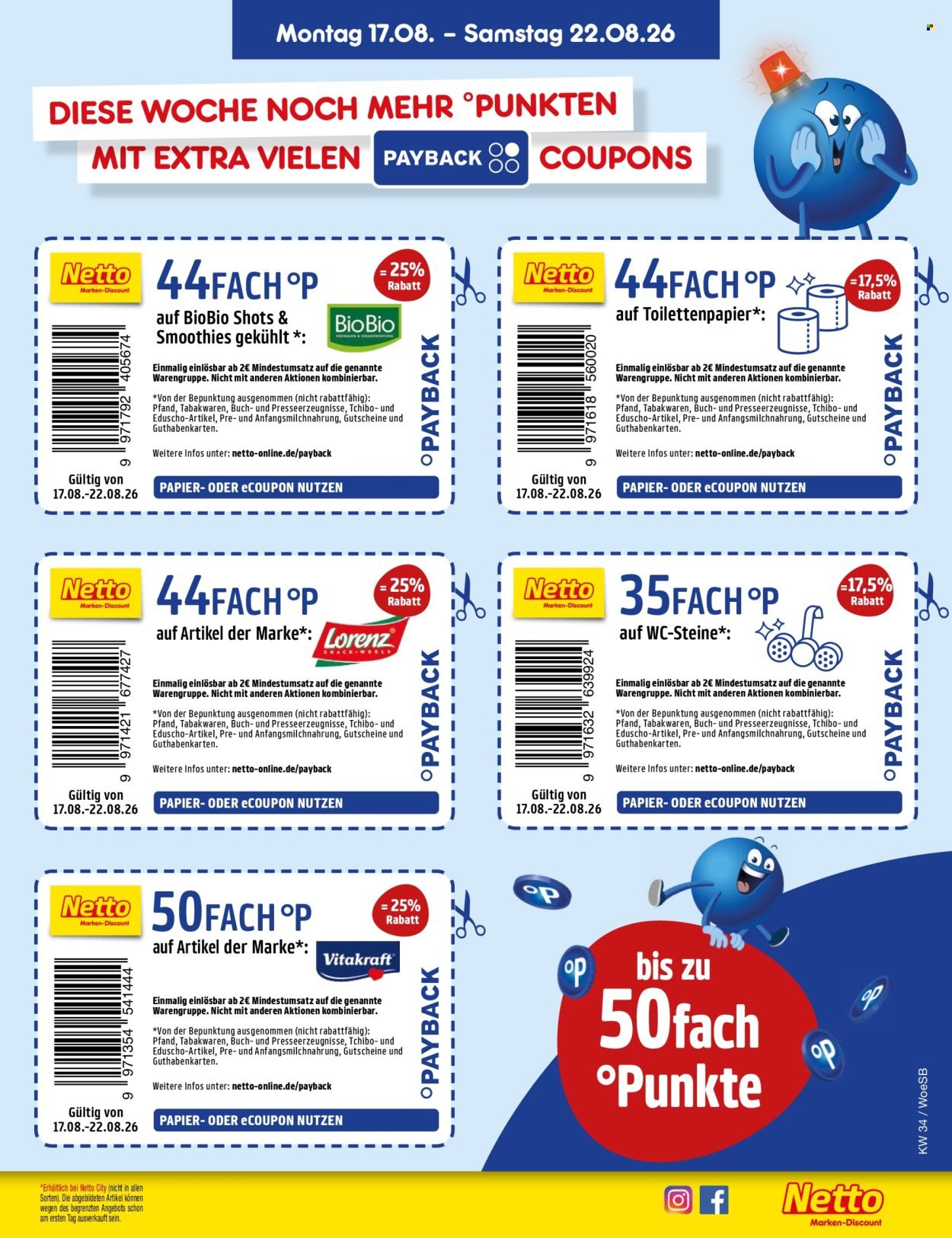 NETTO MARKEN-DISCOUNT Prospekt - Ab Montag 17.08.2026