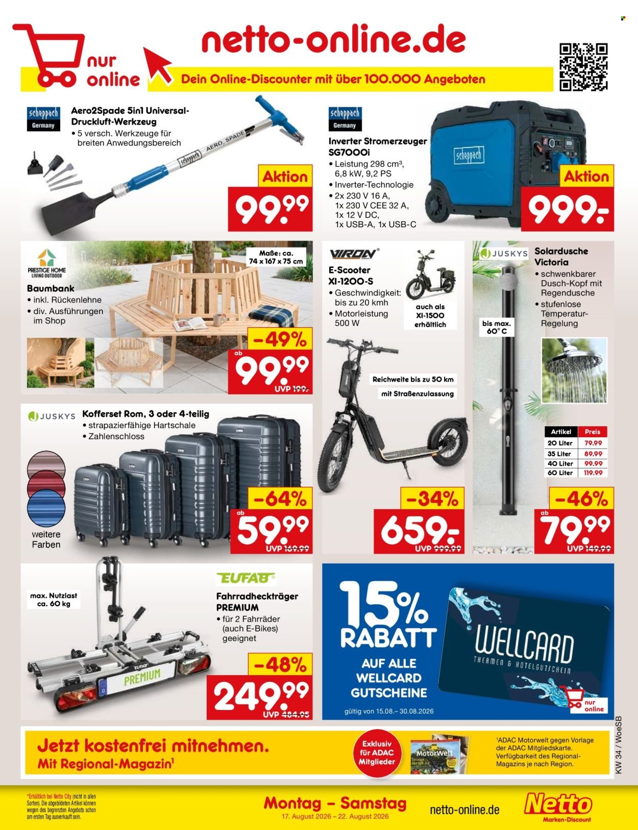 NETTO MARKEN-DISCOUNT Prospekt - Ab Montag 17.08.2026