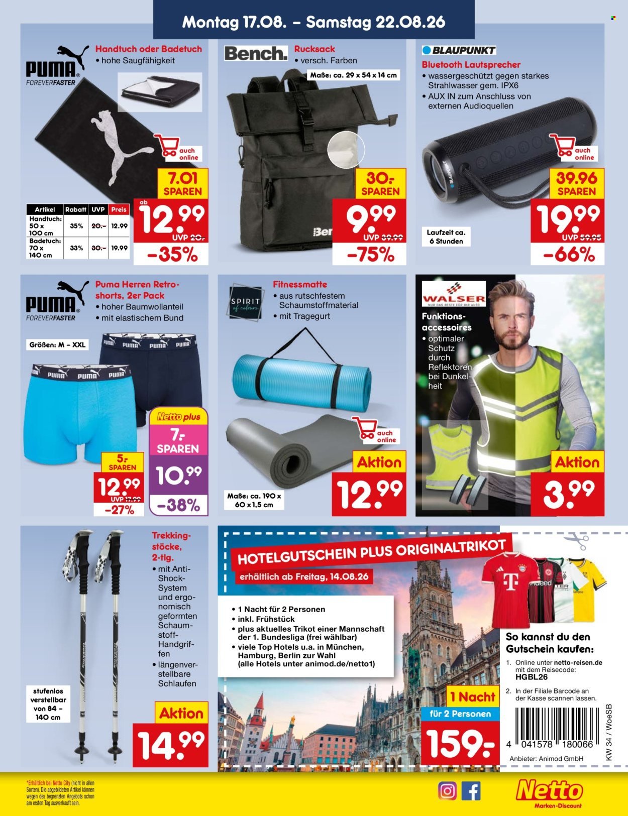 NETTO MARKEN-DISCOUNT Prospekt - Ab Montag 17.08.2026