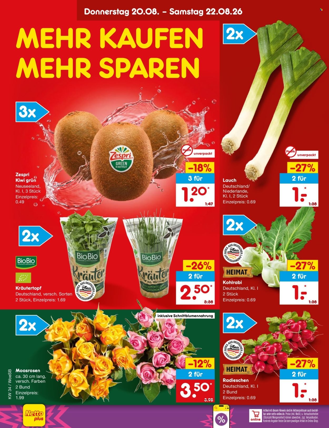 NETTO MARKEN-DISCOUNT Prospekt - Ab Montag 17.08.2026