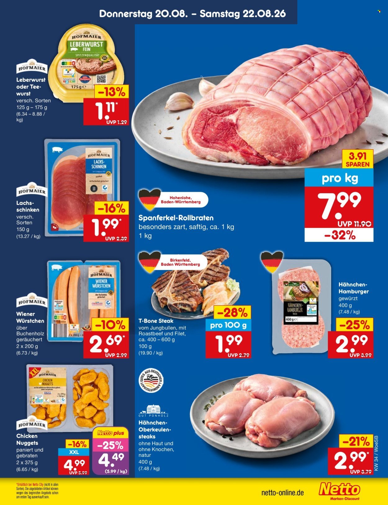 NETTO MARKEN-DISCOUNT Prospekt - Ab Montag 17.08.2026