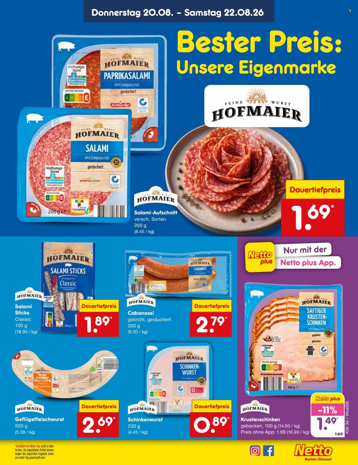 NETTO MARKEN-DISCOUNT Prospekt - Ab Montag 17.08.2026