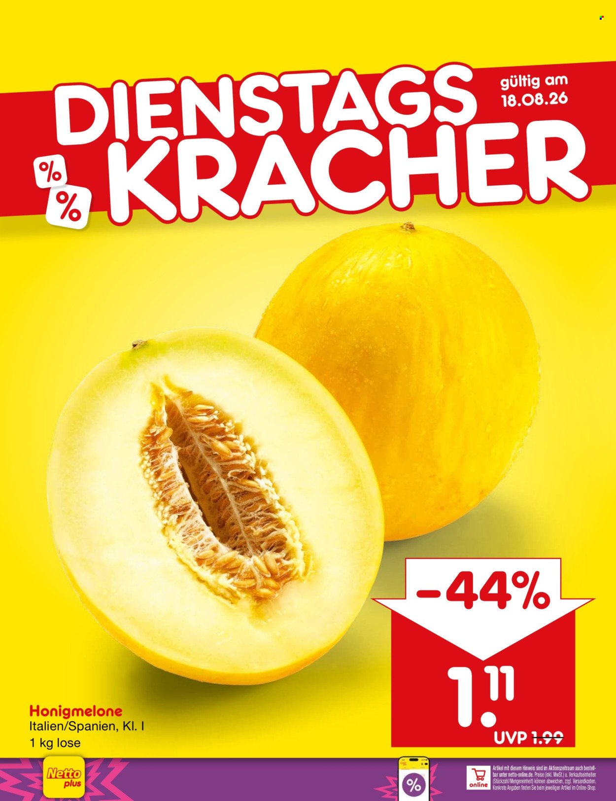 NETTO MARKEN-DISCOUNT Prospekt - Ab Montag 17.08.2026