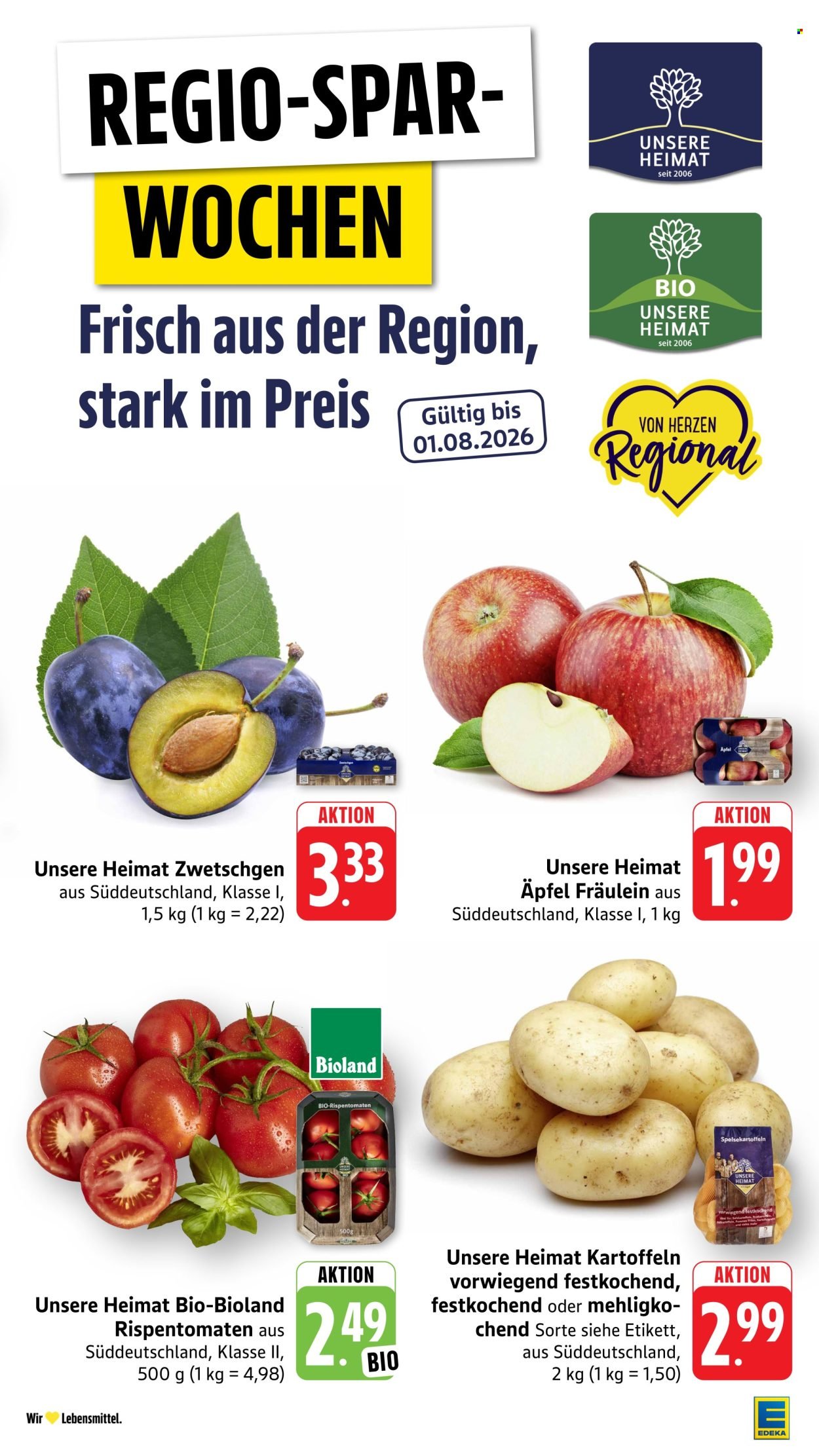 EDEKA Prospekt - Ab Montag 29.06.2026