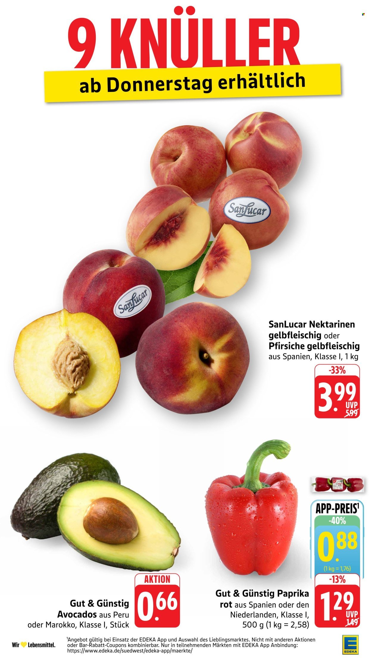 EDEKA Prospekt - Ab Montag 29.06.2026