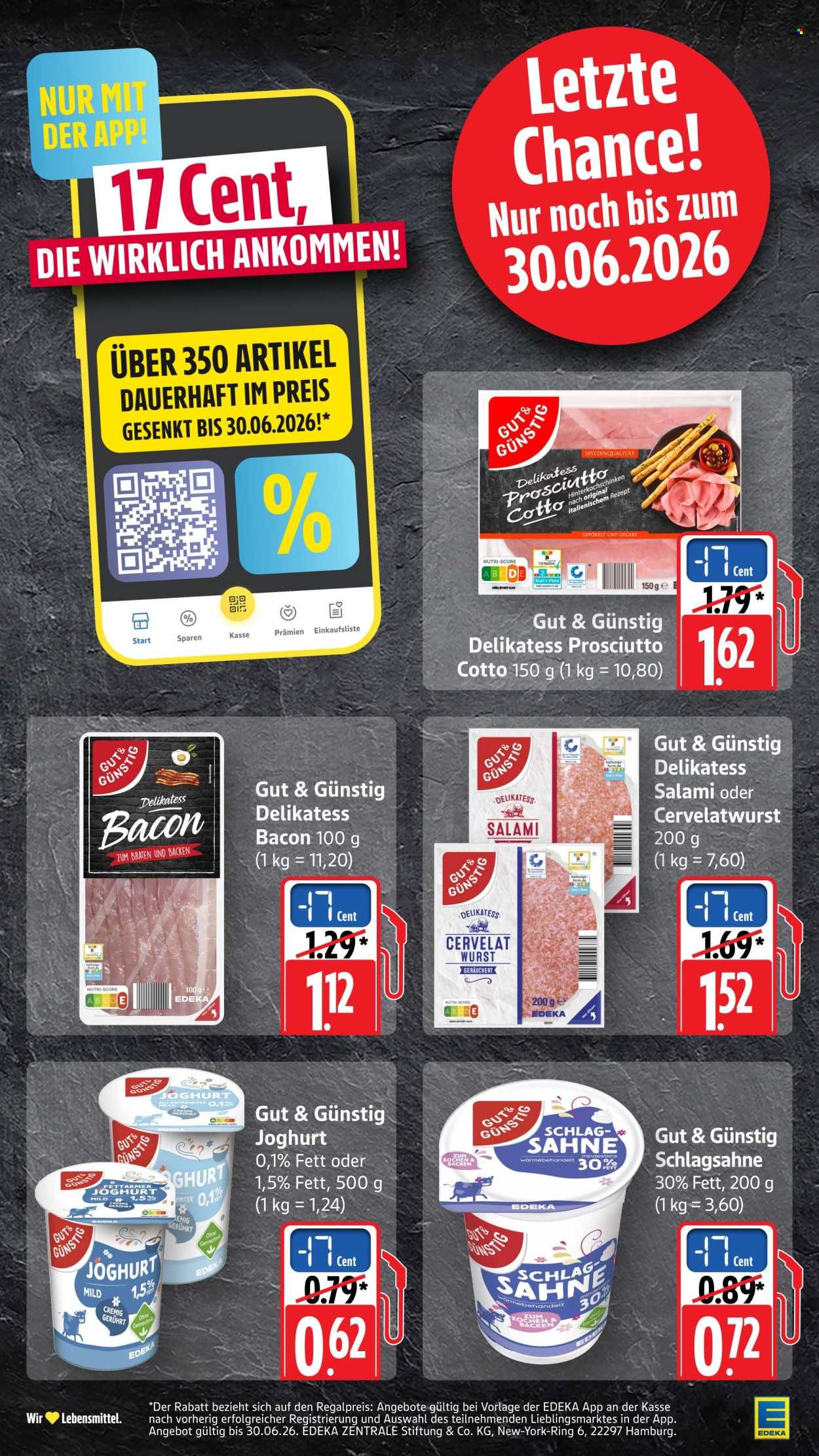 EDEKA Prospekt - Ab Montag 29.06.2026