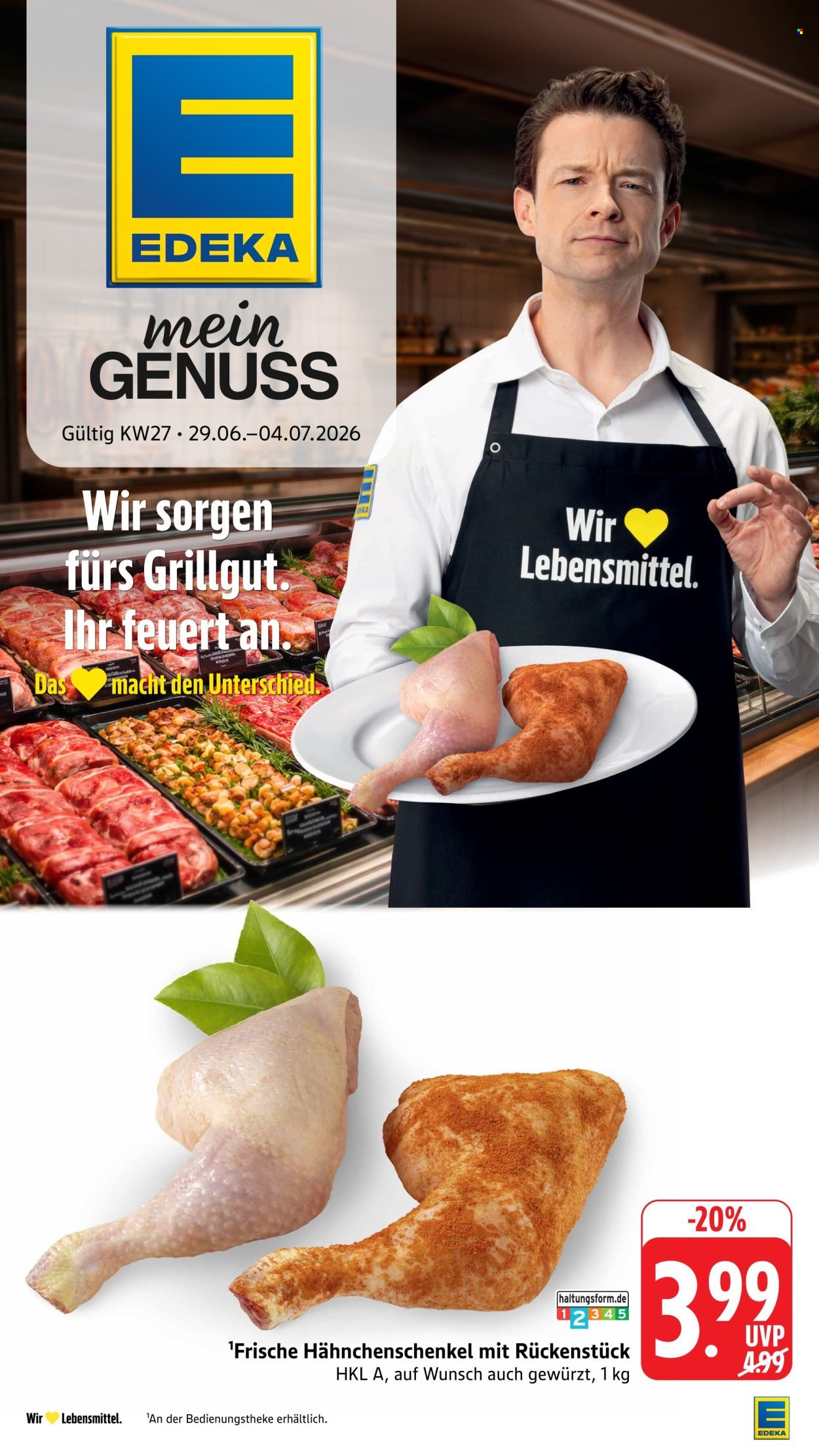 EDEKA Prospekt - Ab Montag 29.06.2026