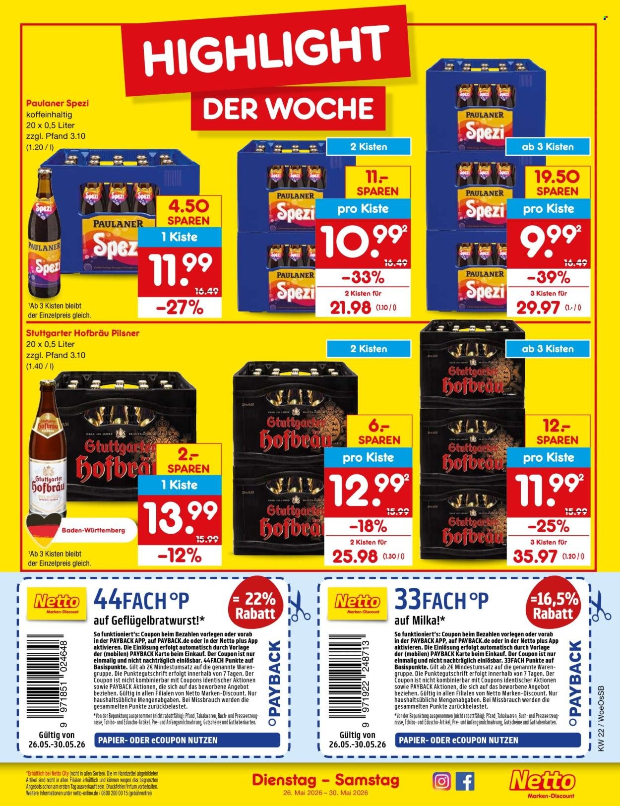 NETTO MARKEN-DISCOUNT Prospekt - Ab Dienstag 26.05.2026 (2026-05-26 - 2026-05-30)