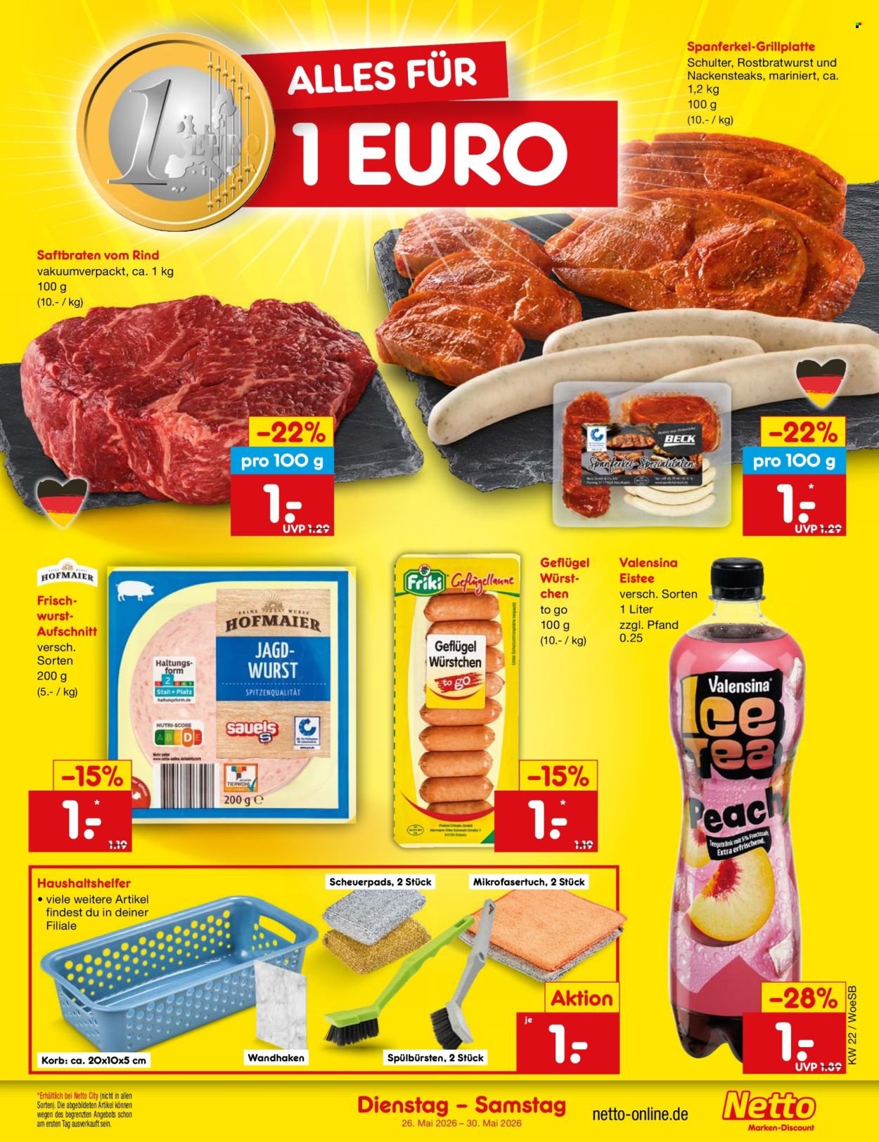 NETTO MARKEN-DISCOUNT Prospekt - Ab Dienstag 26.05.2026 (2026-05-26 - 2026-05-30)