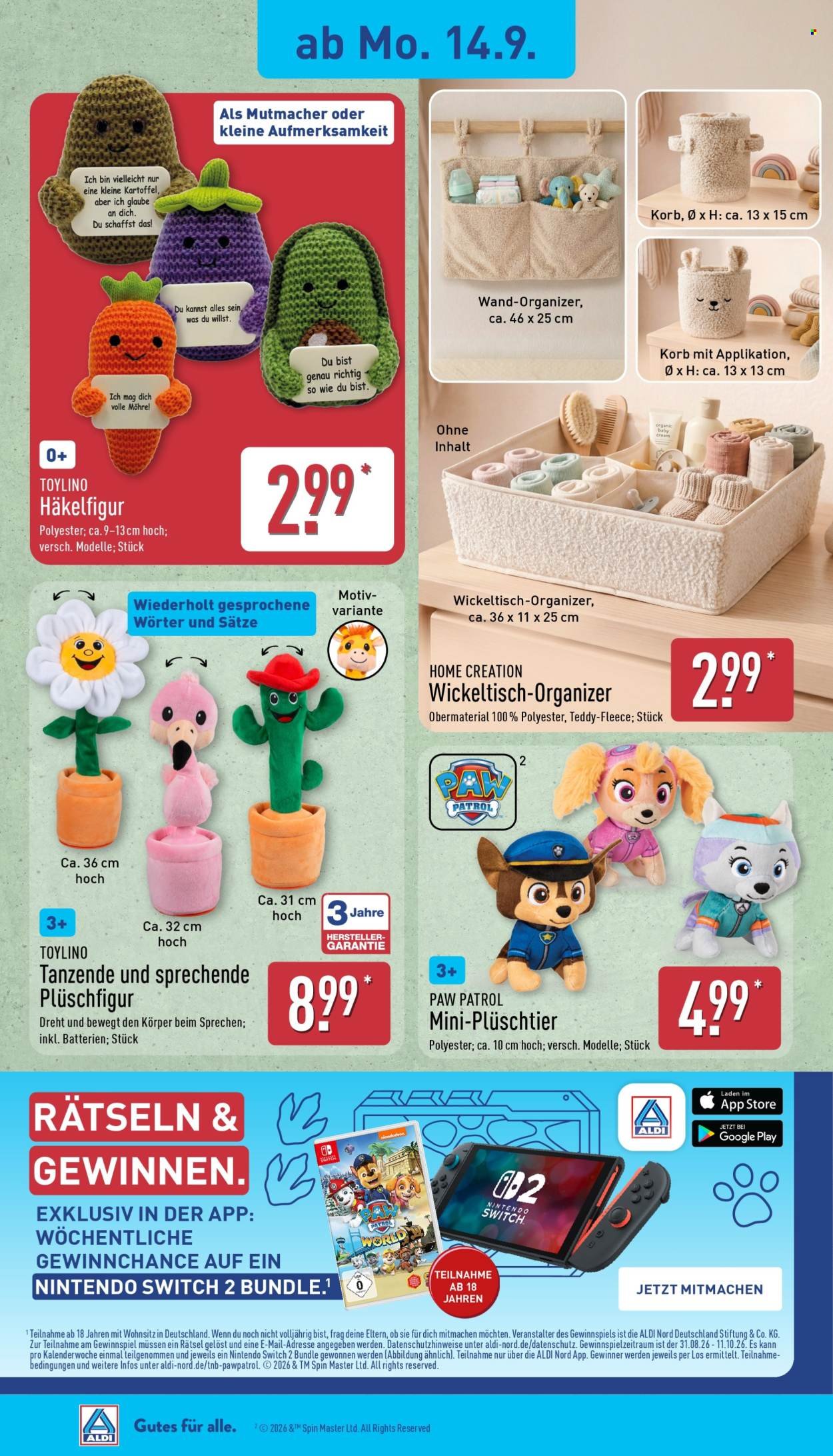ALDI NORD Prospekt - Ab Montag 14.09.2026