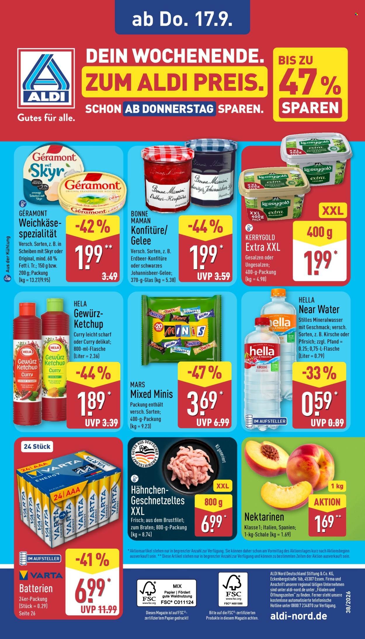 ALDI NORD Prospekt - Ab Montag 14.09.2026