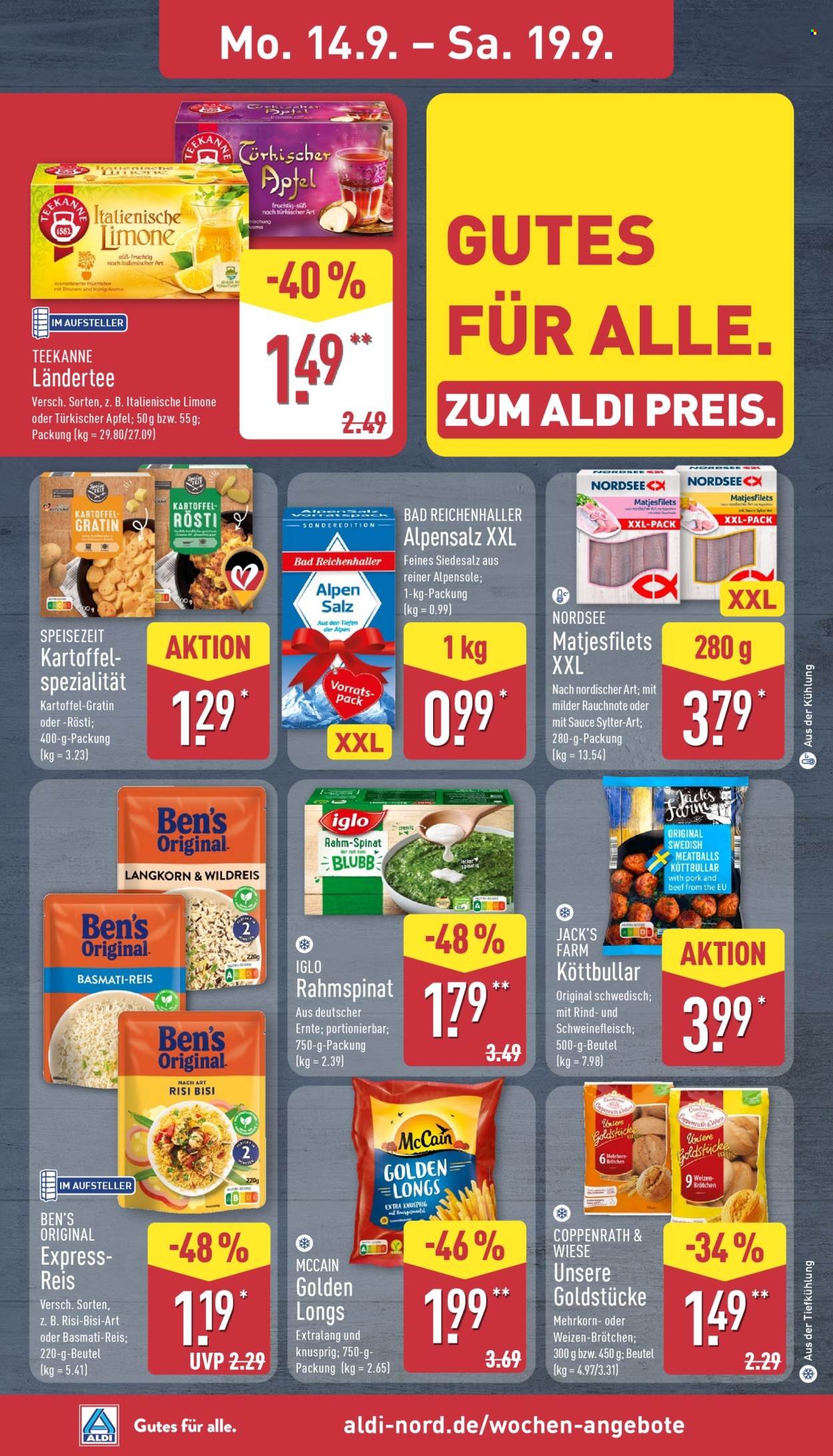 ALDI NORD Prospekt - Ab Montag 14.09.2026