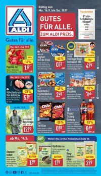 ALDI NORD Prospekt - Ab Montag 14.09.2026