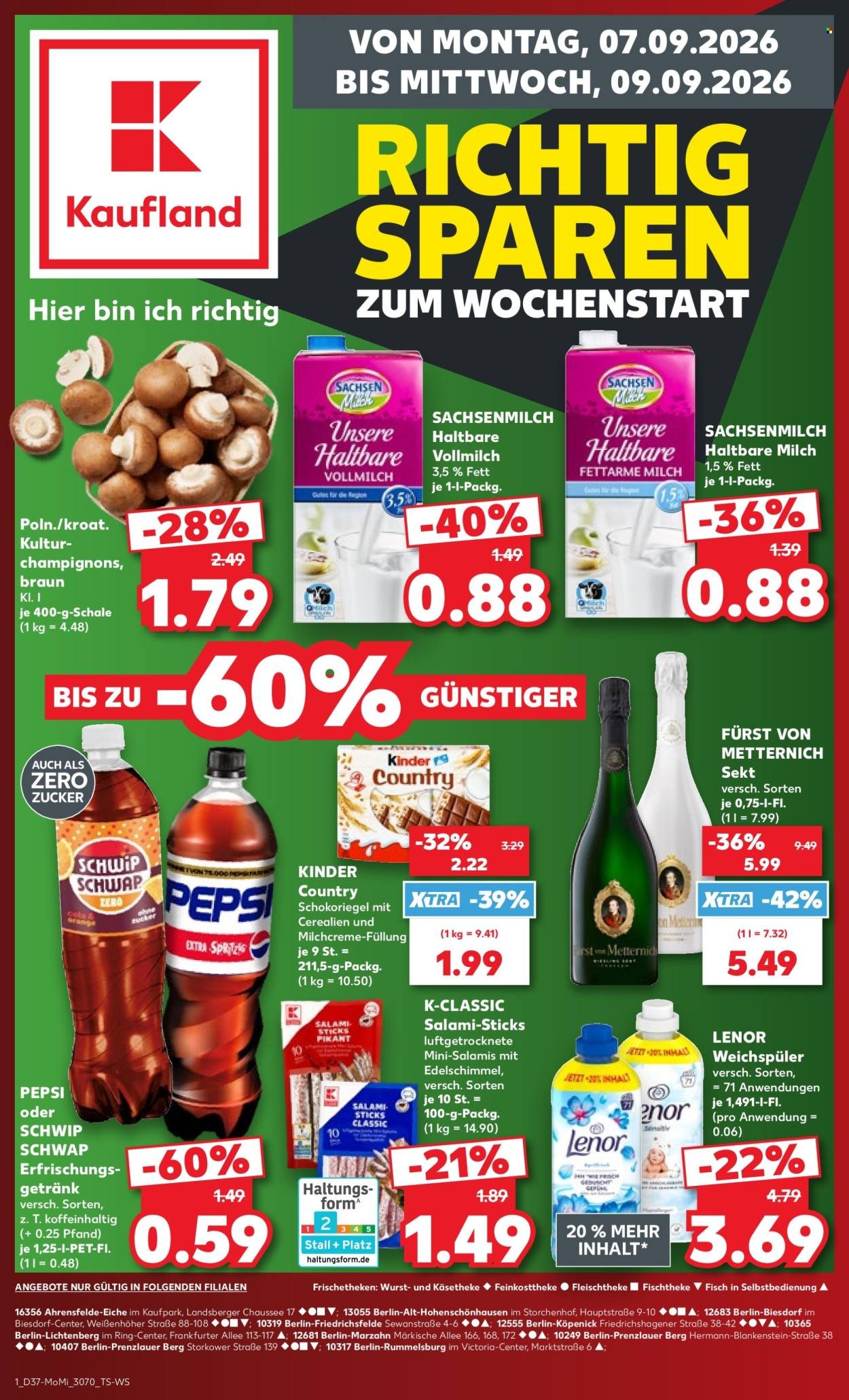 KAUFLAND Prospekt - Ab Montag 7.09.2026
