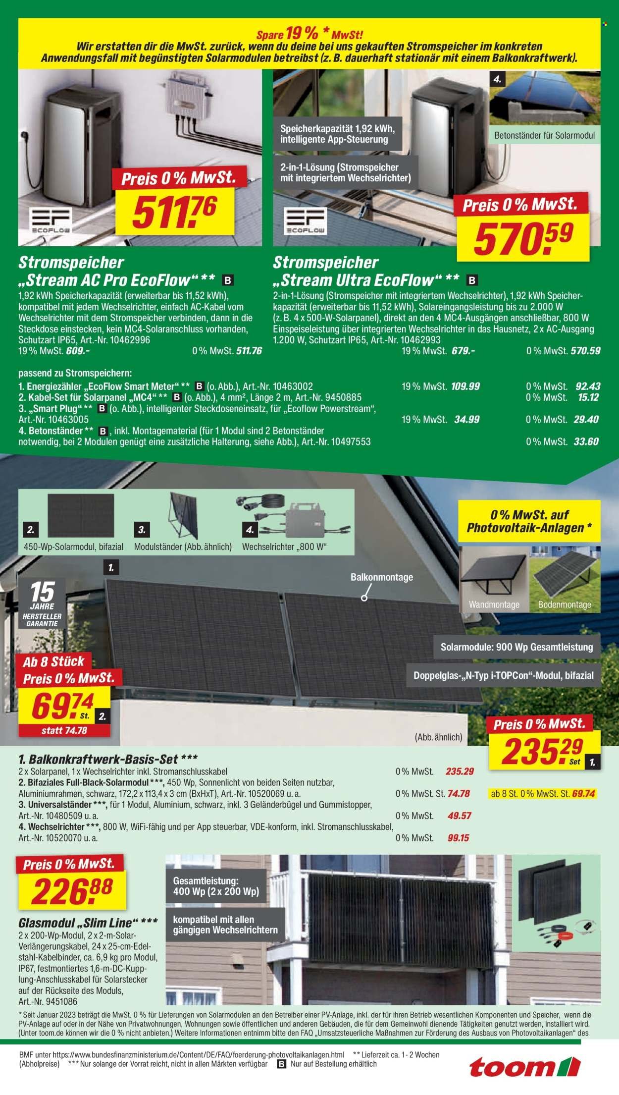 TOOM BAUMARKT Prospekt - Ab Samstag 23.05.2026 (2026-05-23 - 2026-05-29)