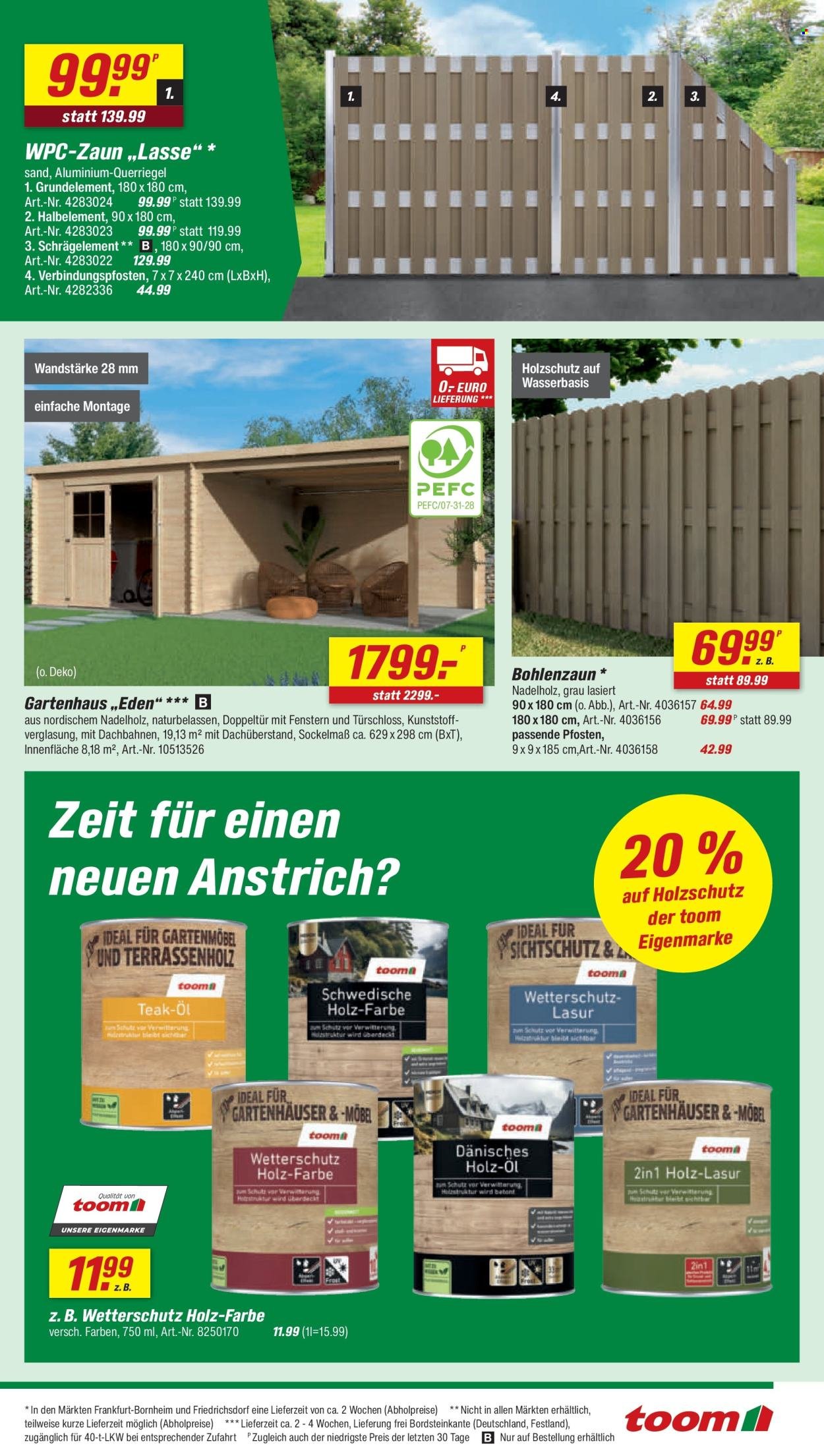 TOOM BAUMARKT Prospekt - Ab Samstag 23.05.2026 (2026-05-23 - 2026-05-29)
