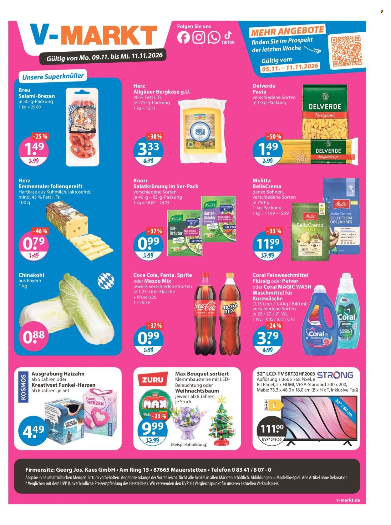 V-MARKT Prospekt - Ab Donnerstag 5.11.2026