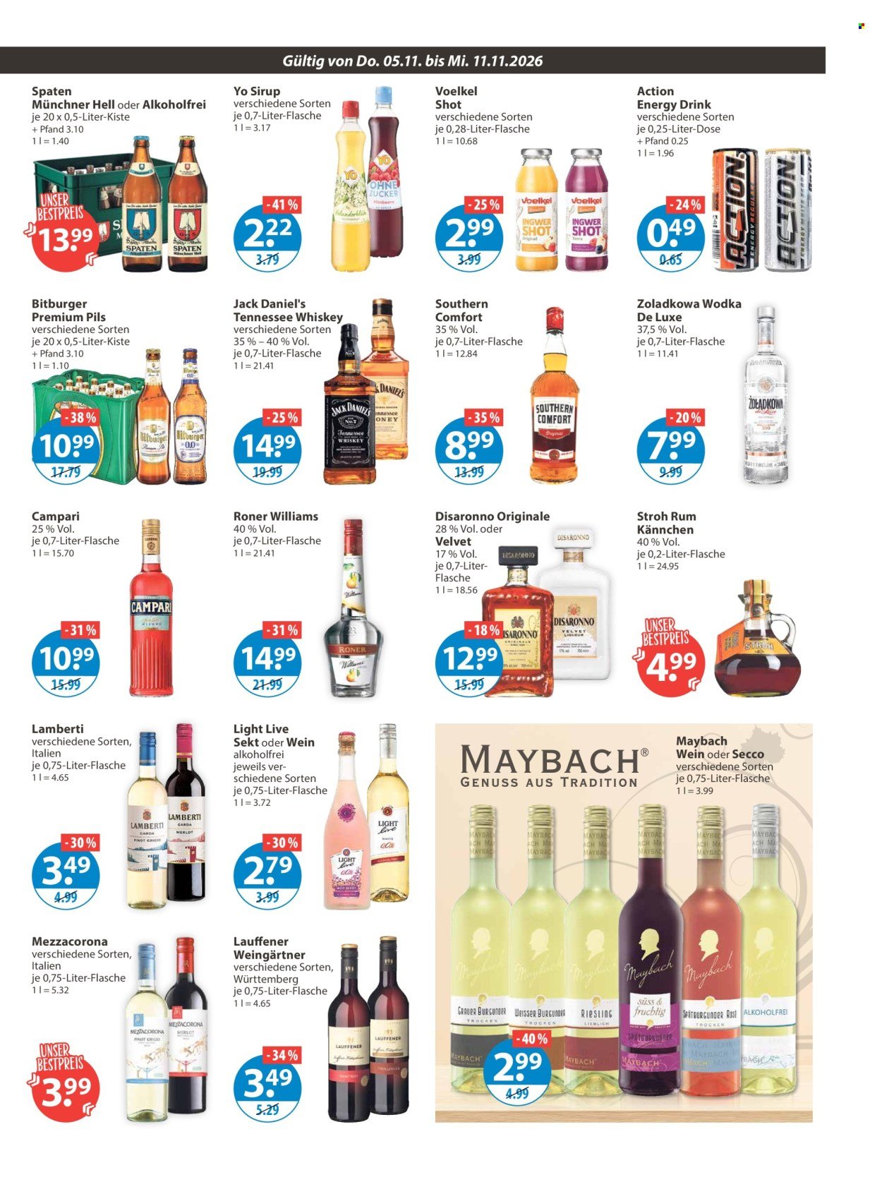 V-MARKT Prospekt - Ab Donnerstag 5.11.2026