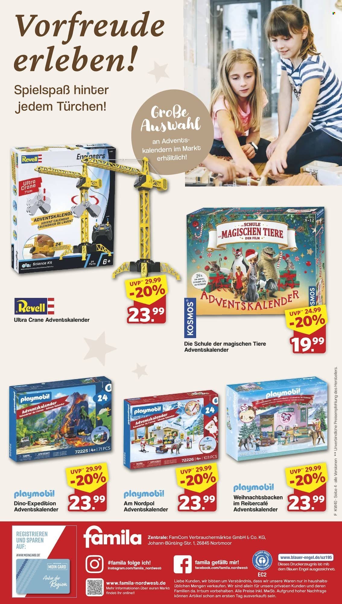 FAMILA Prospekt - Ab Montag 28.09.2026