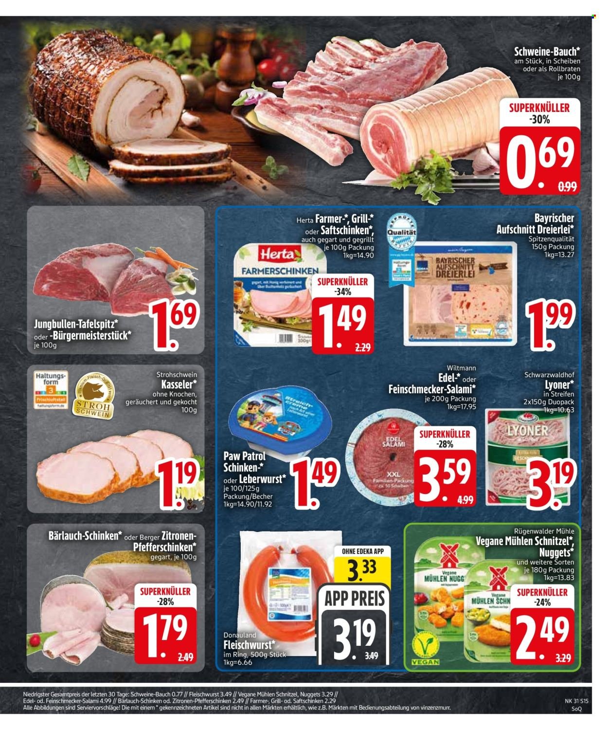 EDEKA Prospekt - Ab Montag 27.07.2026