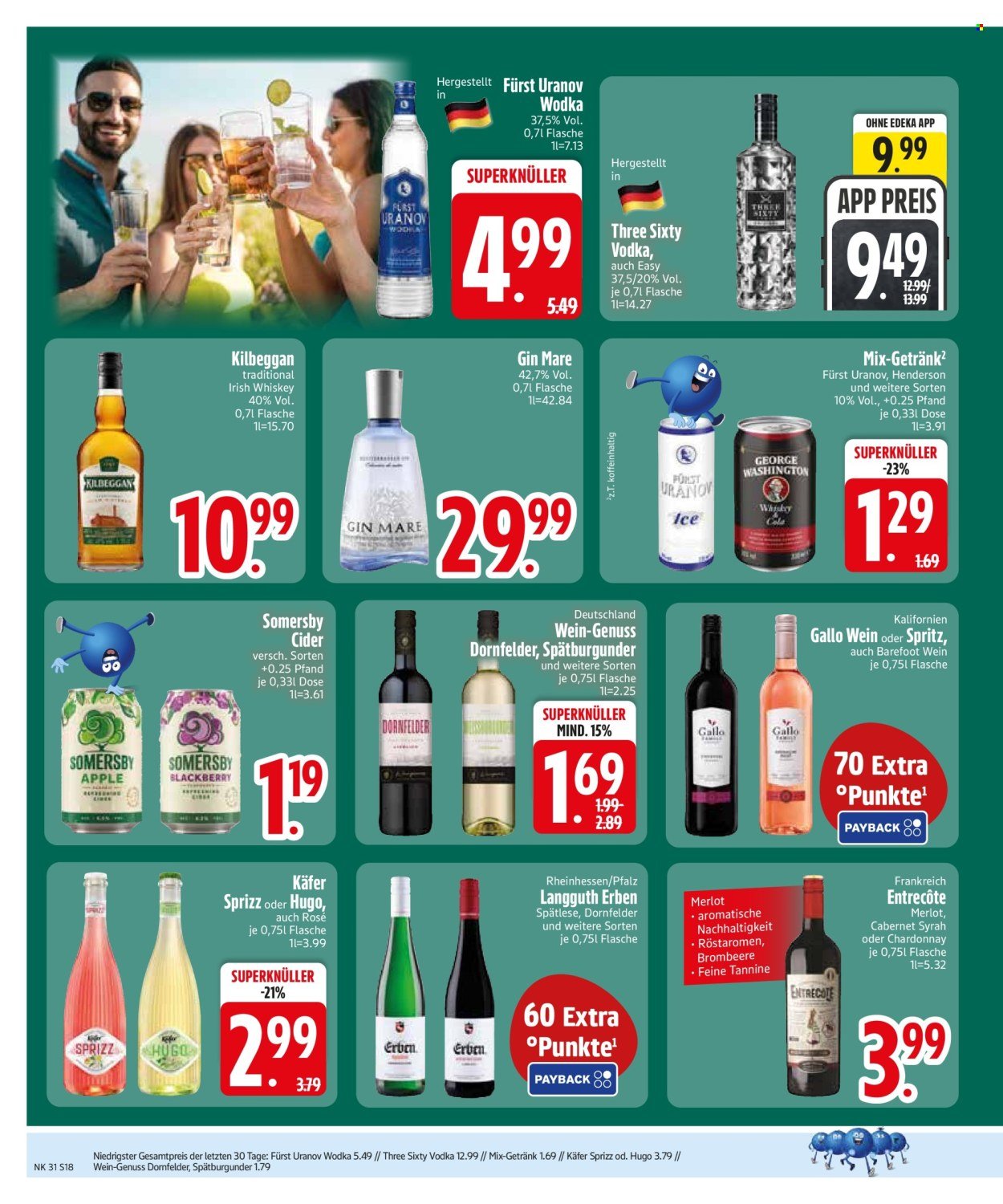 EDEKA Prospekt - Ab Montag 27.07.2026