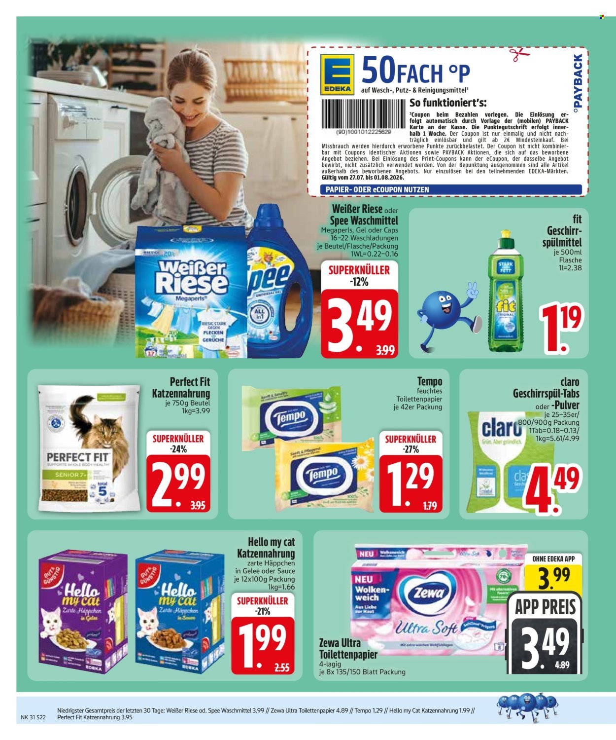 EDEKA Prospekt - Ab Montag 27.07.2026