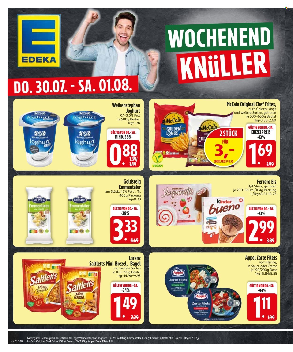 EDEKA Prospekt - Ab Montag 27.07.2026