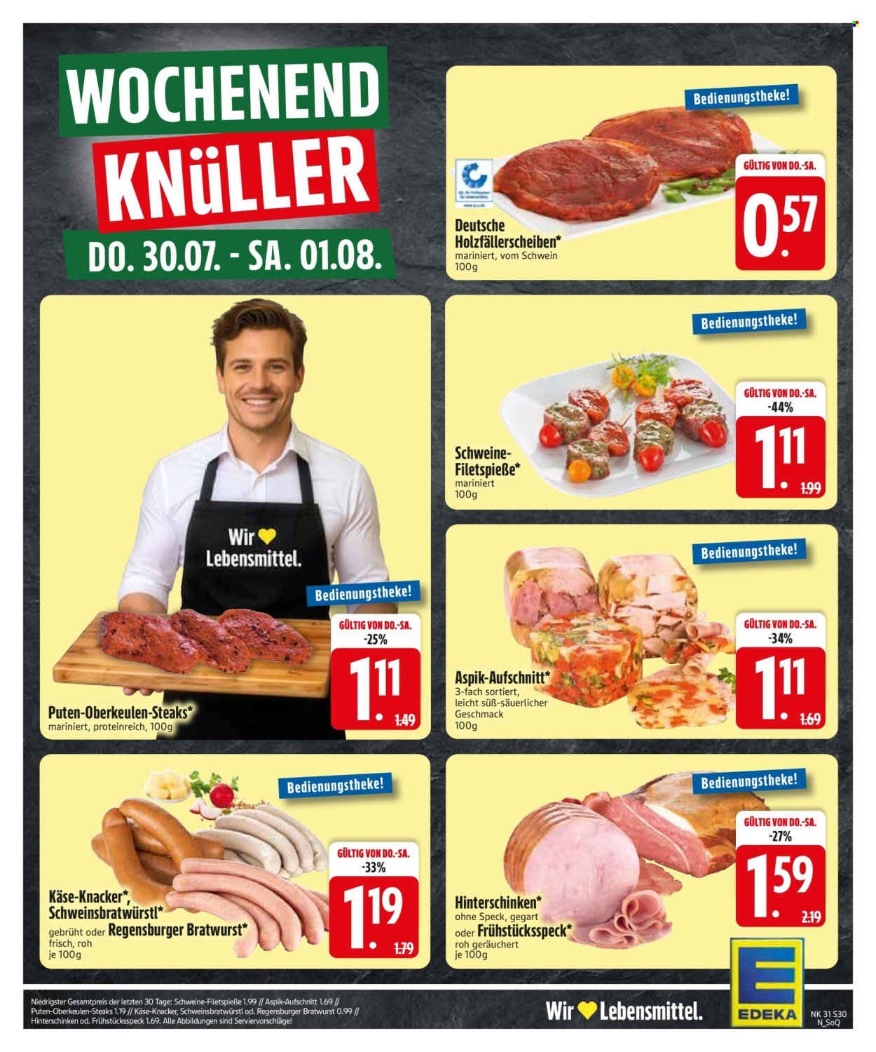 EDEKA Prospekt - Ab Montag 27.07.2026