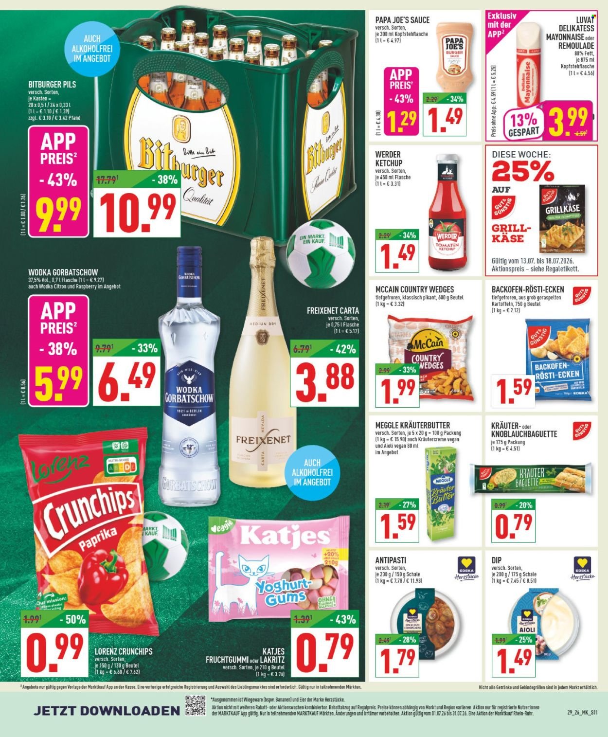 MARKTKAUF Prospekt - Ab Montag 13.07.2026