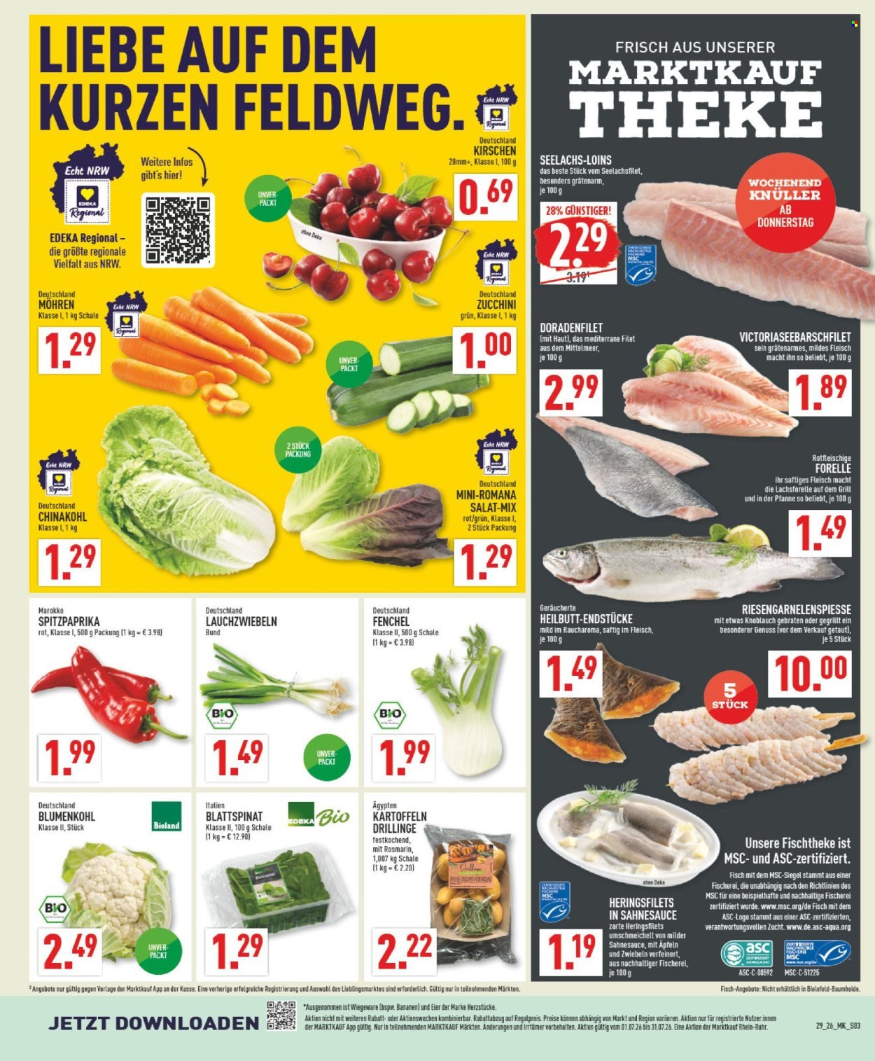 MARKTKAUF Prospekt - Ab Montag 13.07.2026