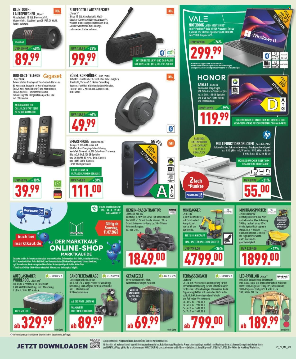 MARKTKAUF Prospekt - Ab Montag 13.07.2026
