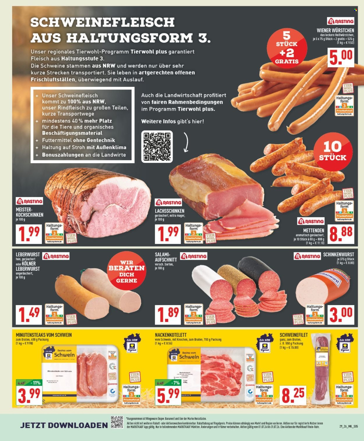 MARKTKAUF Prospekt - Ab Montag 13.07.2026
