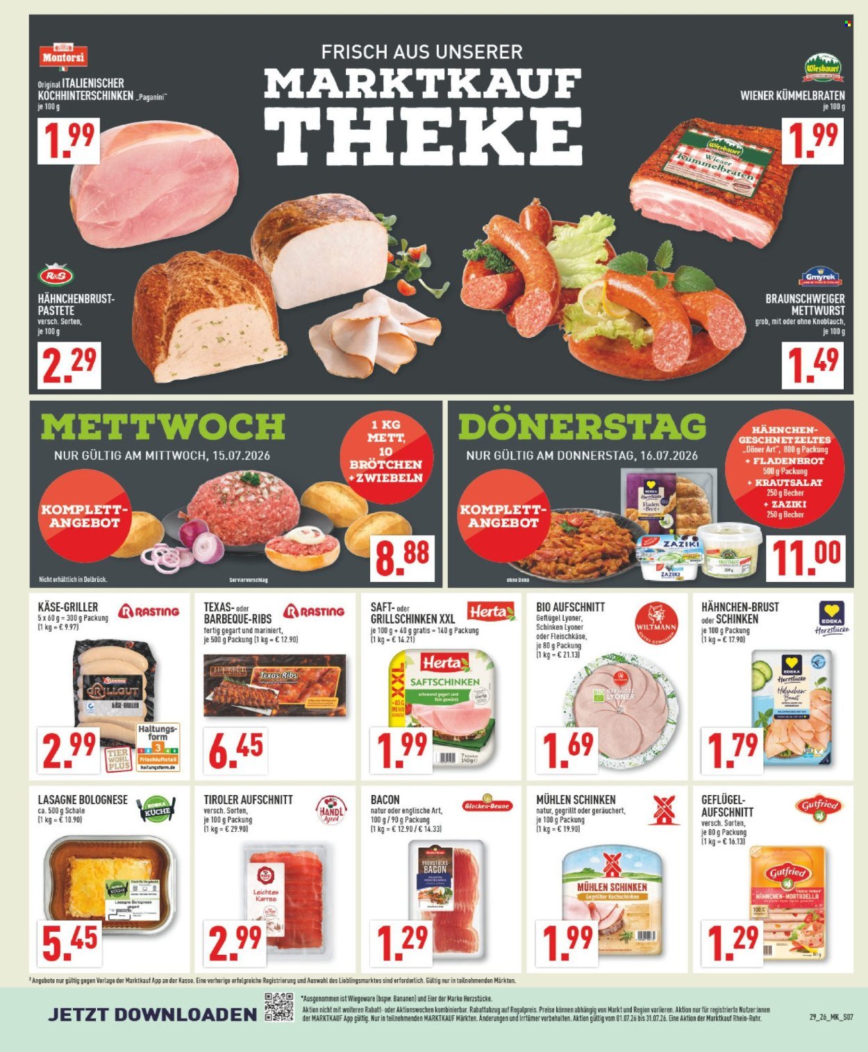 MARKTKAUF Prospekt - Ab Montag 13.07.2026
