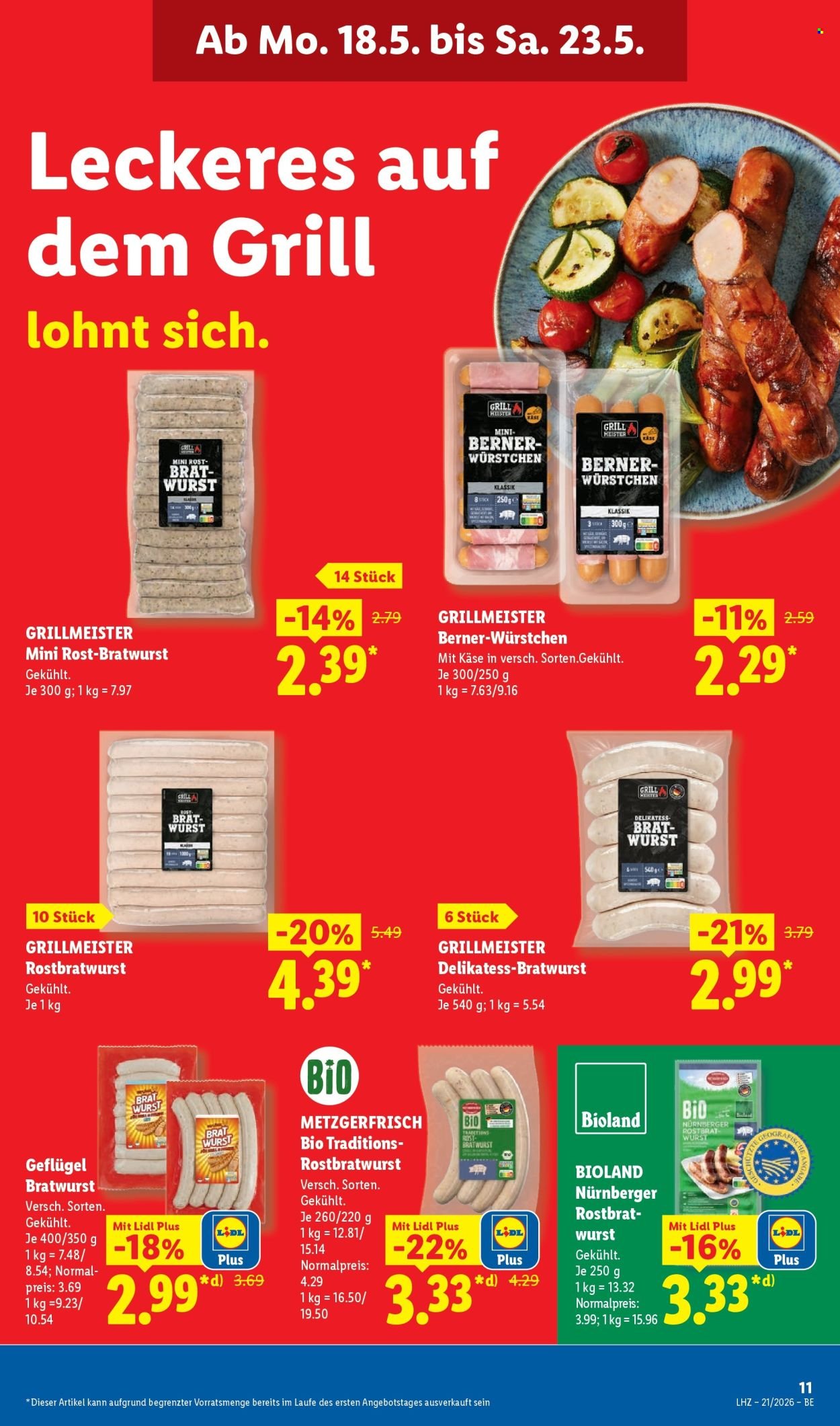 LIDL Prospekt - Ab Montag 18.05.2026 (2026-05-18 - 2026-05-23)