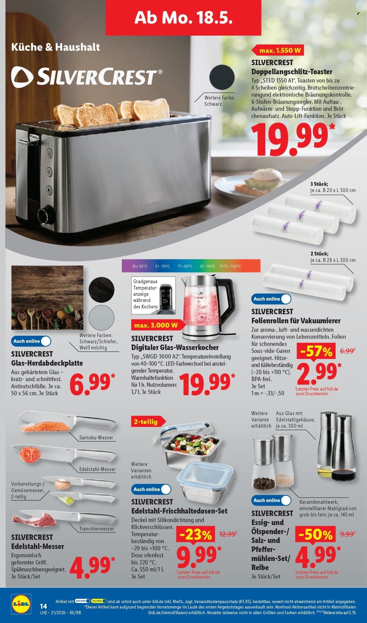 LIDL Prospekt - Ab Montag 18.05.2026 (2026-05-18 - 2026-05-23)