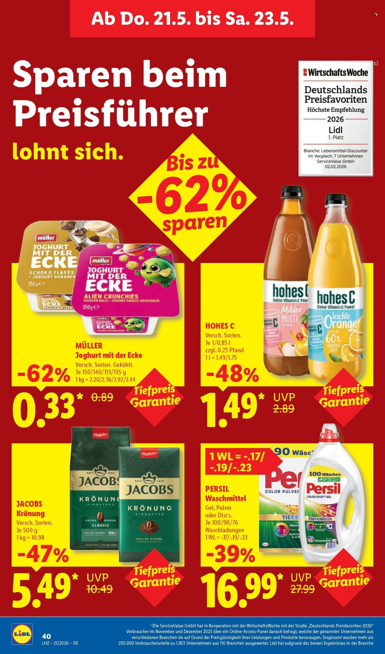 LIDL Prospekt - Ab Montag 18.05.2026 (2026-05-18 - 2026-05-23)