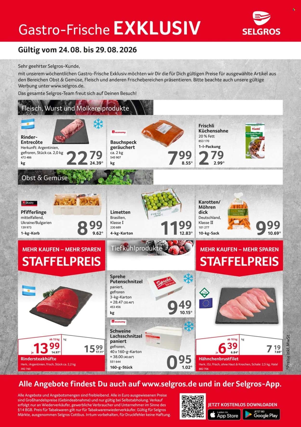 SELGROS Prospekt - Gastro Angebote