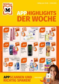MÜLLER Prospekt - App Highlights der Woche