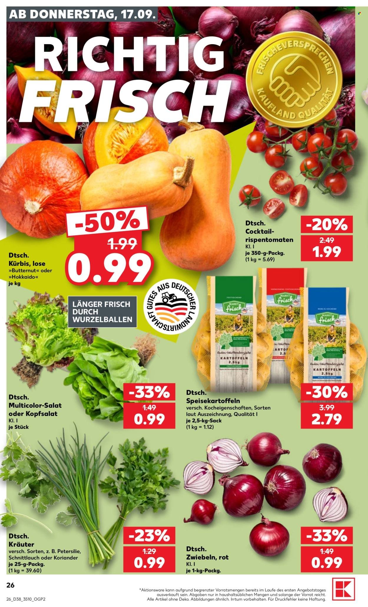 KAUFLAND Prospekt - Ab Donnerstag 17.09.2026