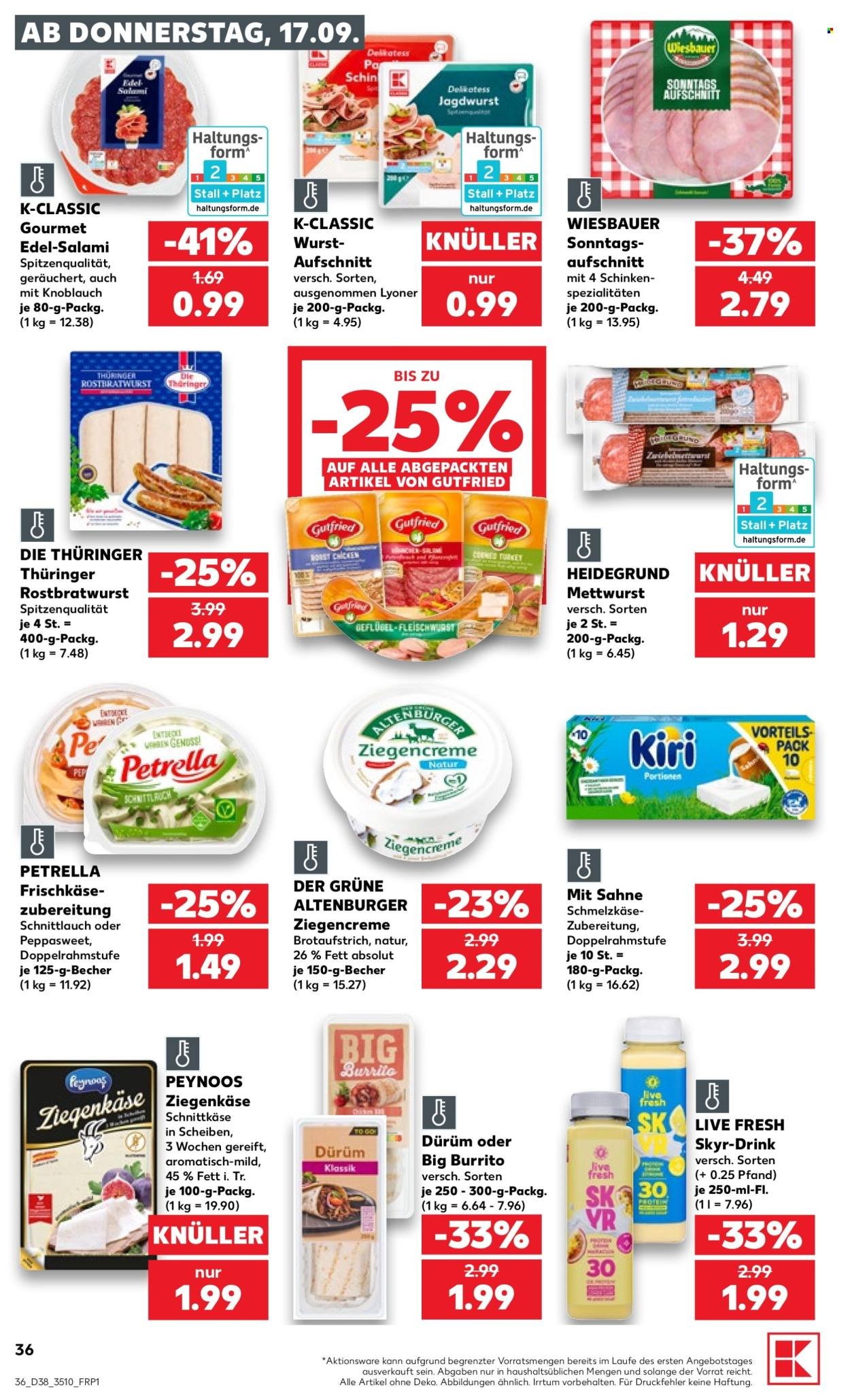 KAUFLAND Prospekt - Ab Donnerstag 17.09.2026
