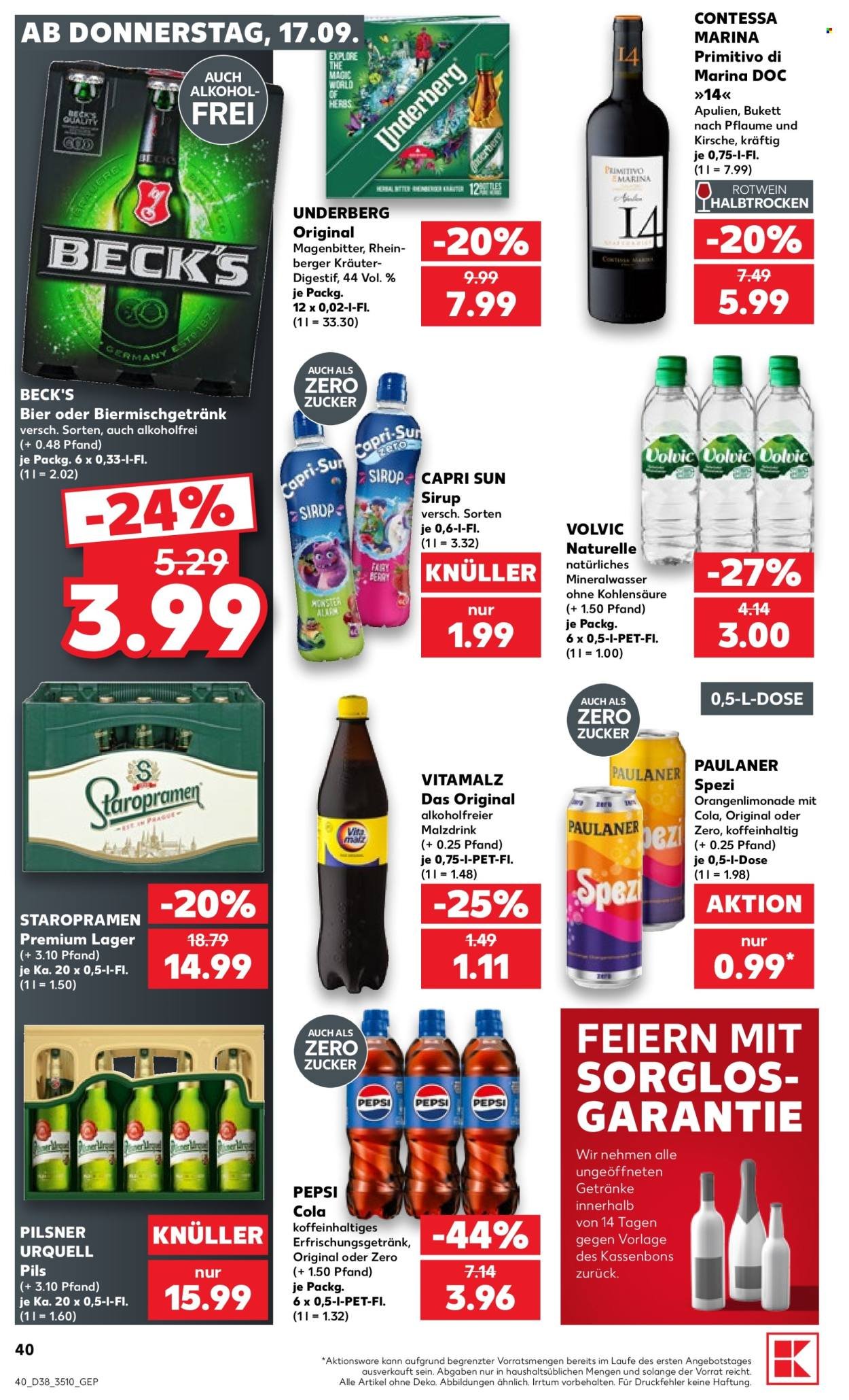 KAUFLAND Prospekt - Ab Donnerstag 17.09.2026