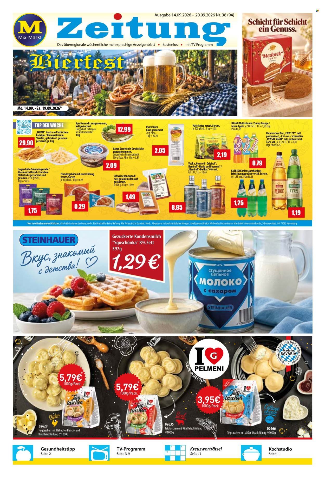 MIX MARKT Prospekt - Zeitung