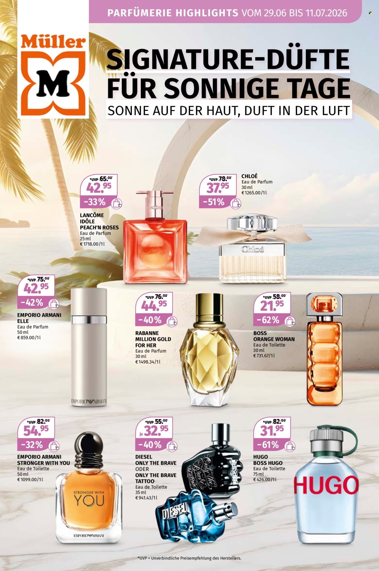 MÜLLER Prospekt - Signature Düfte für sonnige Tage!
