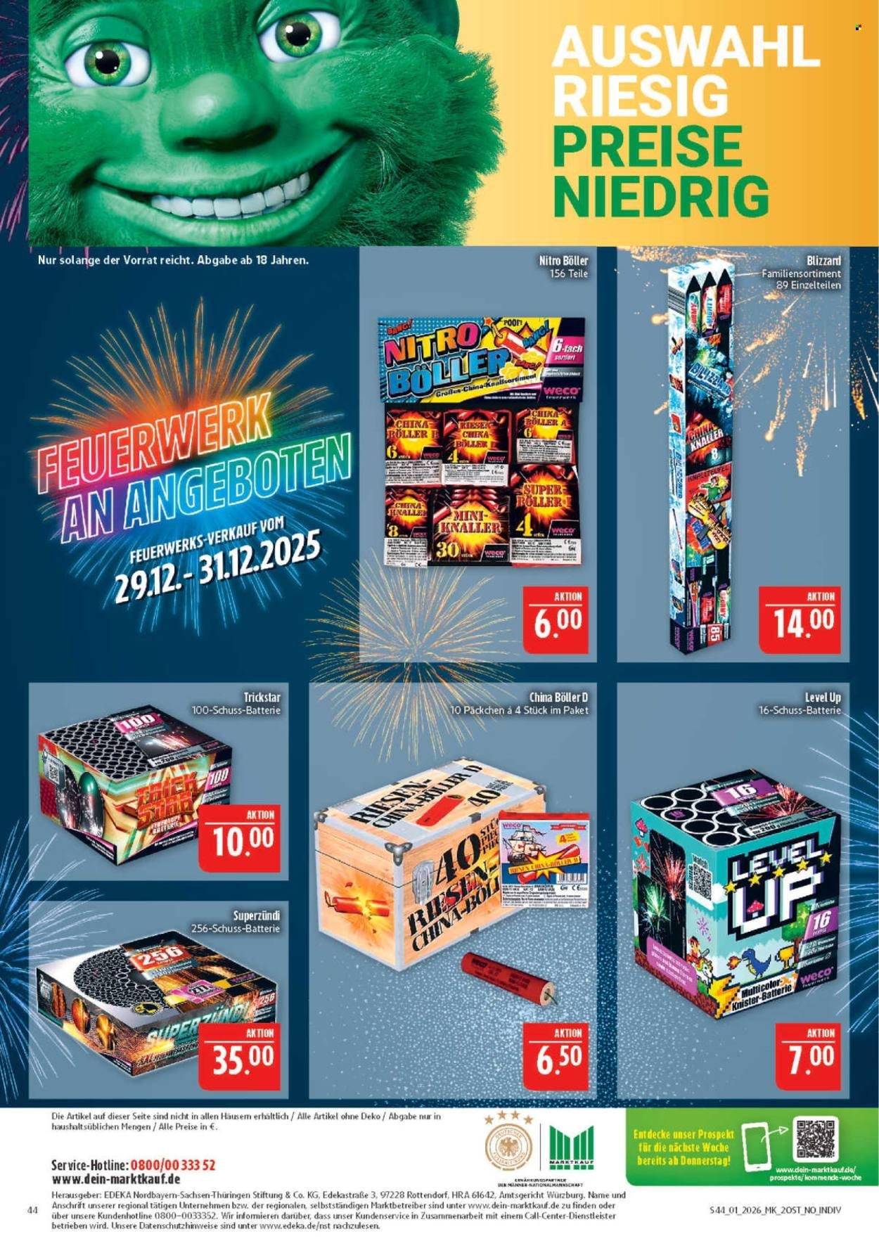 MARKTKAUF Prospekt - Ab Montag 29.12.2025