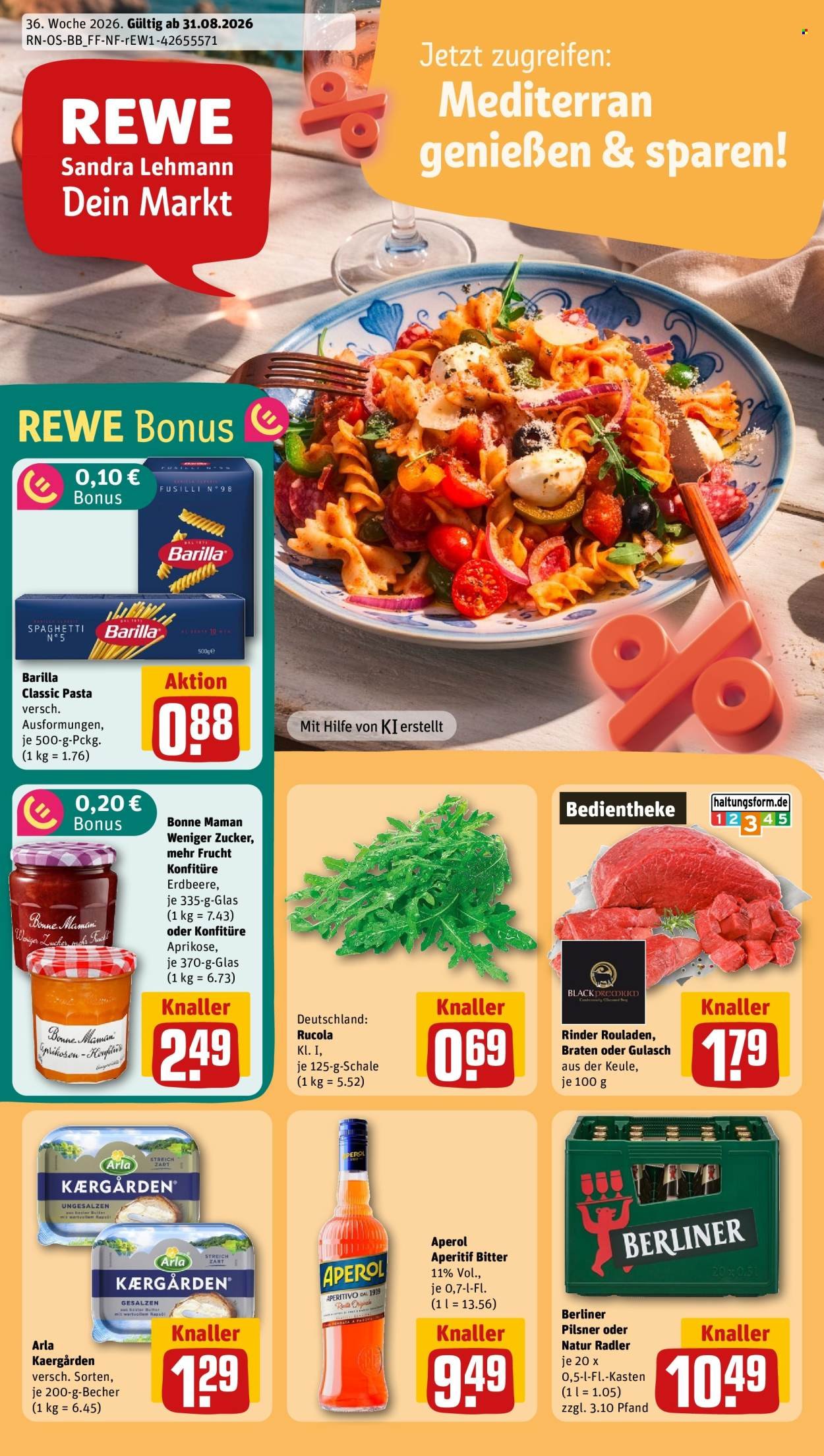 REWE Prospekt - Ab Montag 31.08.2026