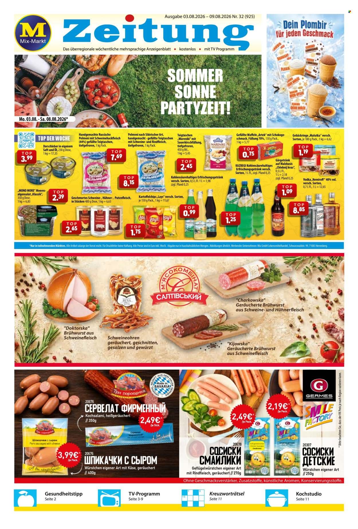 MIX MARKT Prospekt - Zeitung