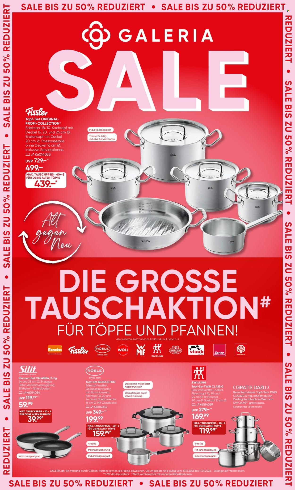 GALERIA KARSTADT KAUFHOF Prospekt - Ab Montag 29.12.2025 (2025-12-29 - 2026-01-11)